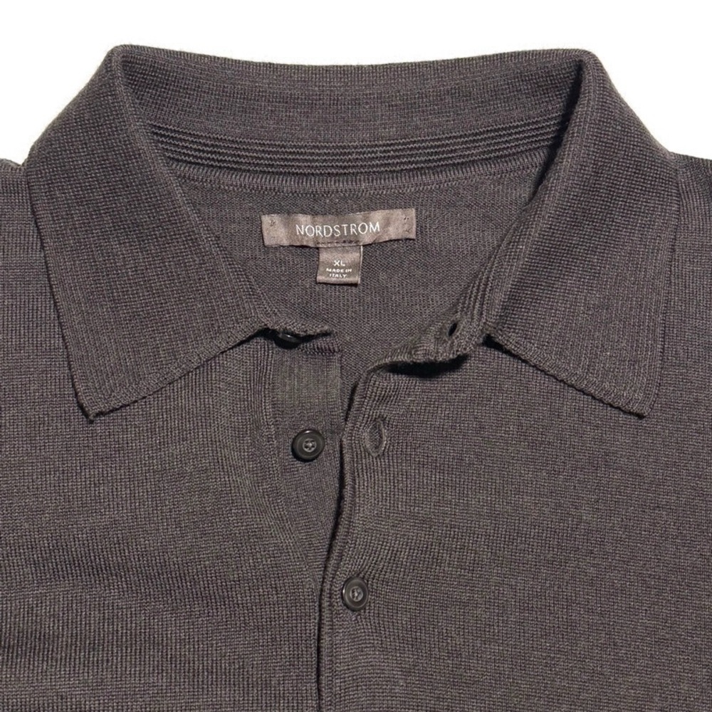 NORDSTROM VINTAGE CHOCOLATE BROWN ANGORA SWEATER